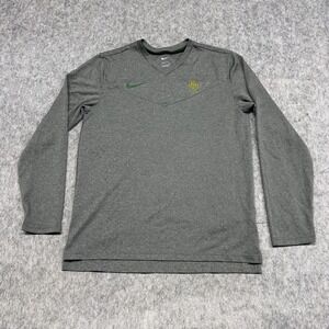 Baylor Bears Shirt Mens Medium NCAA Football Dri Fit Long Sleeve Nike On Field